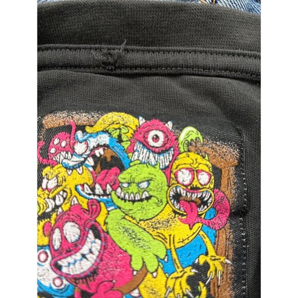 American Garage Black T-shirt Cotton Boxy Fit Print Tee - Unexplored Astronaut - Picture 8 of 8